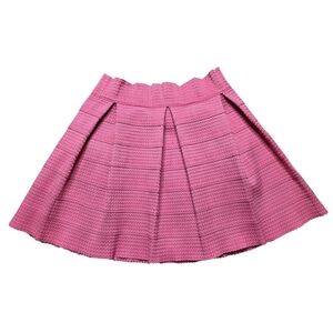 Devlin Pink Pleated Rubber Bandage Skirt Size Medium
